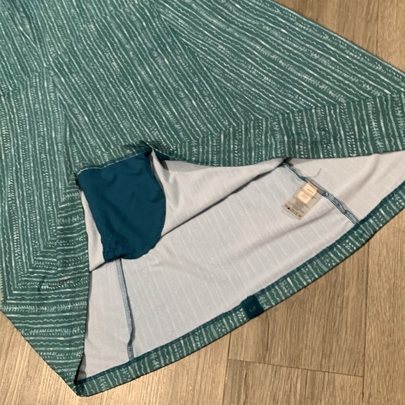 Title Nine Steadfast Dress/Romper in AjRak Stripe      size L - Picture 7 of 11